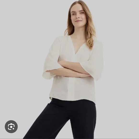 J. Crew hammered silk blouse - Picture 2 of 9